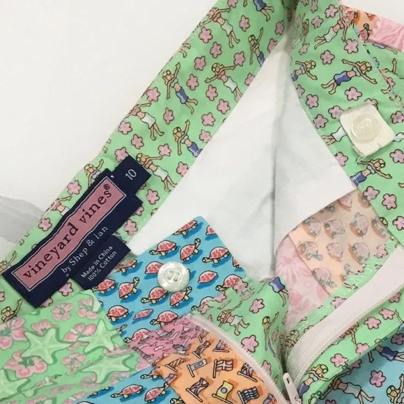 Vineyard Vines Patchwork Girls Capri - Picture 12 of 15